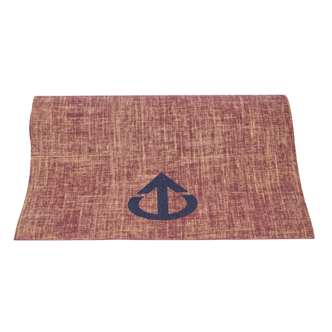 Naturally Elevated Hemp Yoga Mat - Maroon