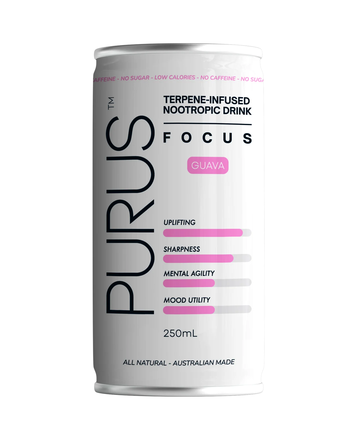 Purus TerpEnergy Botanical Terpene Focus Drink 250ml -8pk