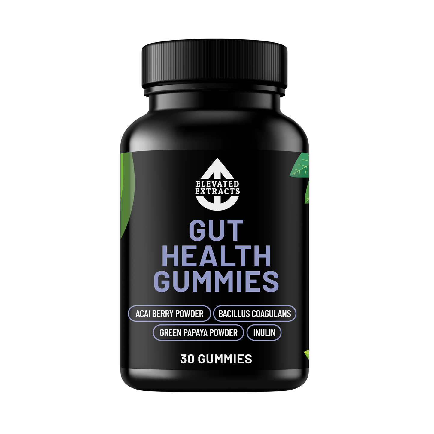 Elevated Extracts Gut Health Gummies - 30 Capsules