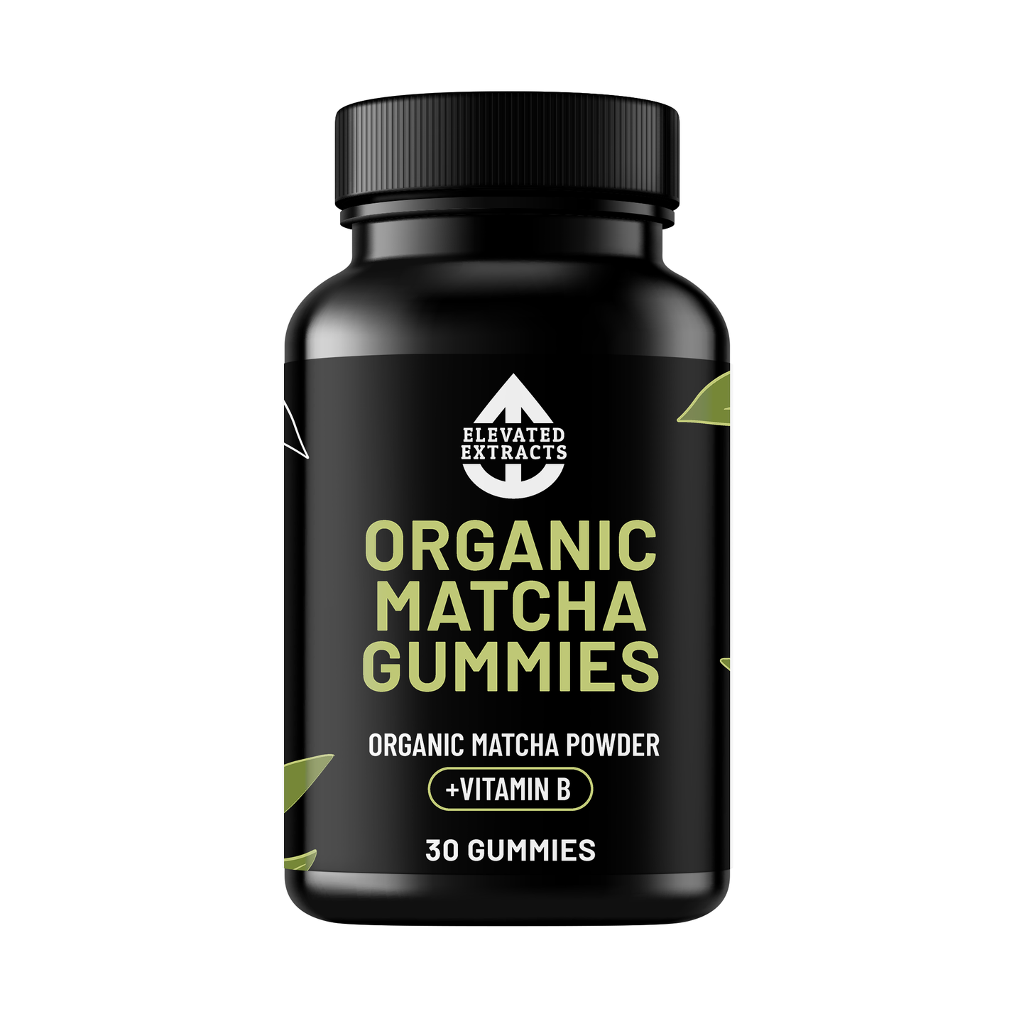 Elevated Extracts Organic Matcha Gummies - 30 Capsules