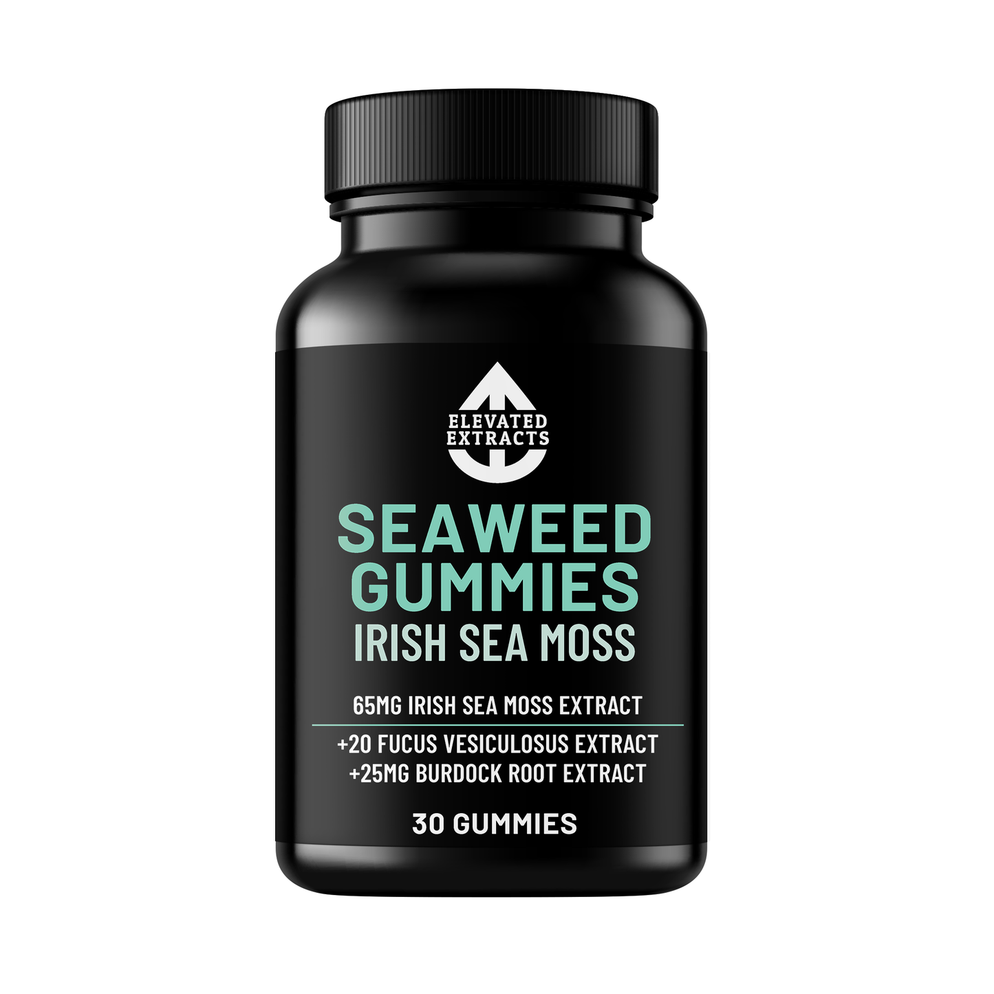 Elevated Extracts Irish Sea Moss Gummies - 30 Capsules